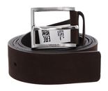 HUGO Mirto Sz35 Leather Belt W105 Dark Brown