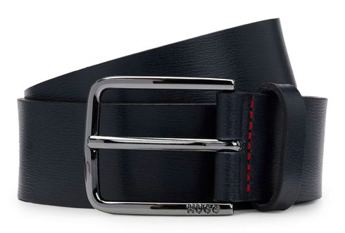 HUGO Gerik Sz35 Leather Belt W105 Navy HUGO Gerik Sz35 Leather Belt W105 Navy