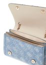 GUESS Noelle II Convertible Xbody Flap Denim Logo