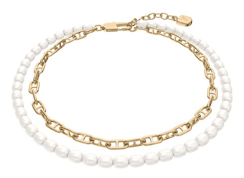FOSSIL Heritage Brass Multi-Stand Bracelet Gold FOSSIL Heritage Brass Multi-Stand Bracelet Gold