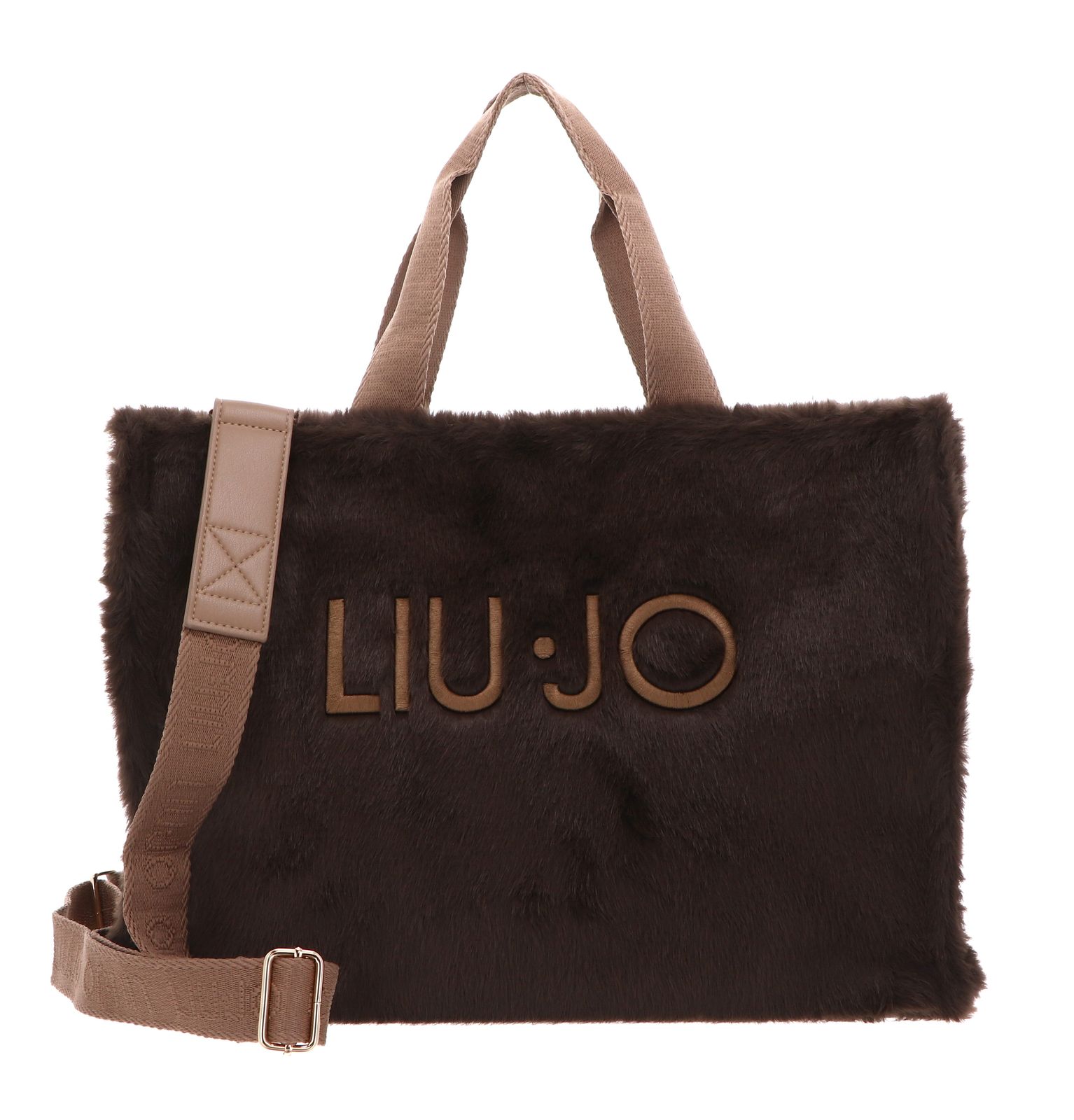 LIU JO Fake Fur Tote Bag L T. Moro