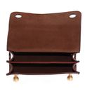 THE BRIDGE Mara Top Handle Bag Marrone 14 / Oro
