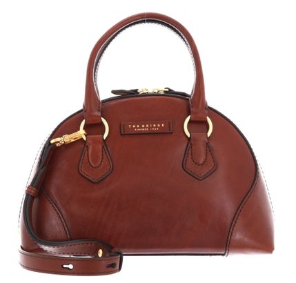 THE BRIDGE Magda Handbag With Shoulder Bag Marrone 14 / Oro THE BRIDGE Magda Handbag With Shoulder Bag Marrone 14 / Oro