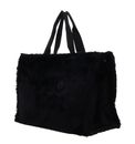 LIU JO Fake Fur Tote Bag L Nero LIU JO Fake Fur Tote Bag L Nero