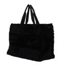 LIU JO Fake Fur Tote Bag L Nero LIU JO Fake Fur Tote Bag L Nero