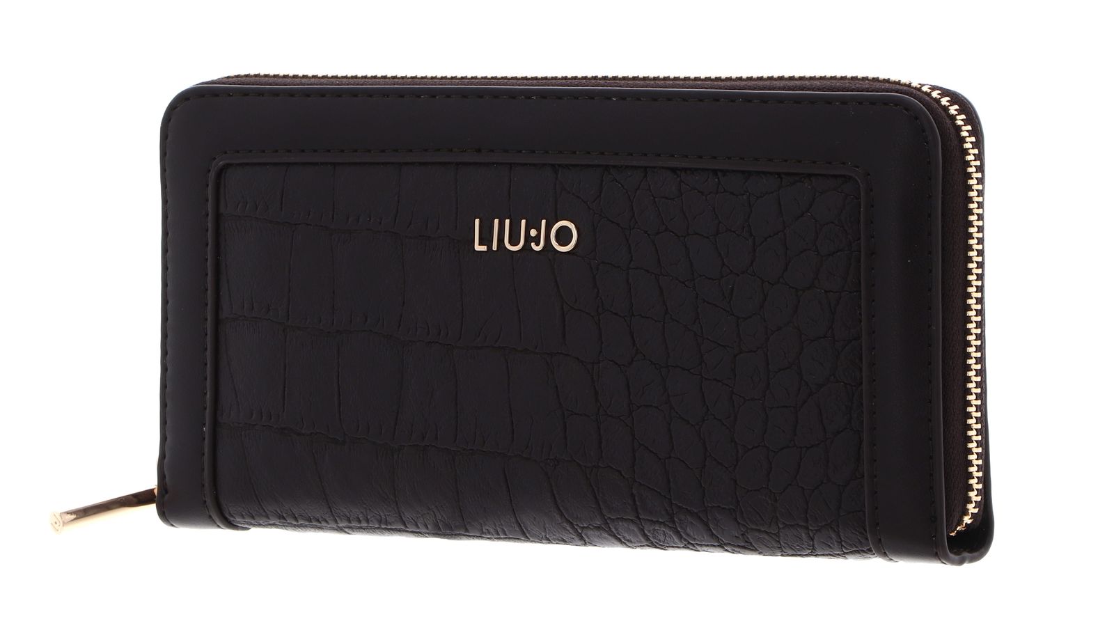 LIU JO Kaliska ECS Zip Around Wallet XL Deep Brown