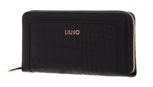 LIU JO Kaliska ECS Zip Around Wallet XL Deep Brown