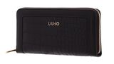 LIU JO Kaliska ECS Zip Around Wallet XL Deep Brown LIU JO Kaliska ECS Zip Around Wallet XL Deep Brown