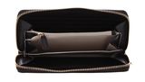 LIU JO Kaliska ECS Zip Around Wallet XL Deep Brown LIU JO Kaliska ECS Zip Around Wallet XL Deep Brown