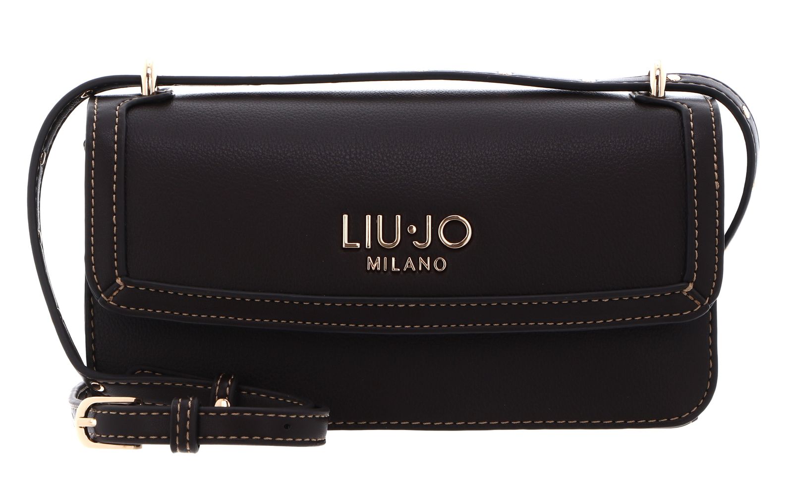 LIU JO Evrim Crossbody Bag East / West S Deep Brown