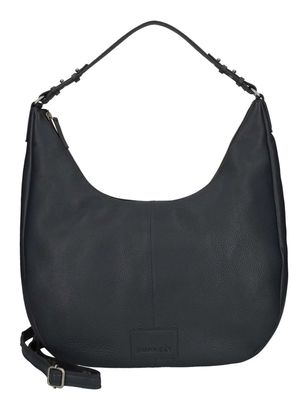 BURKELY Soft Skylar Hobo Round Bag Navy