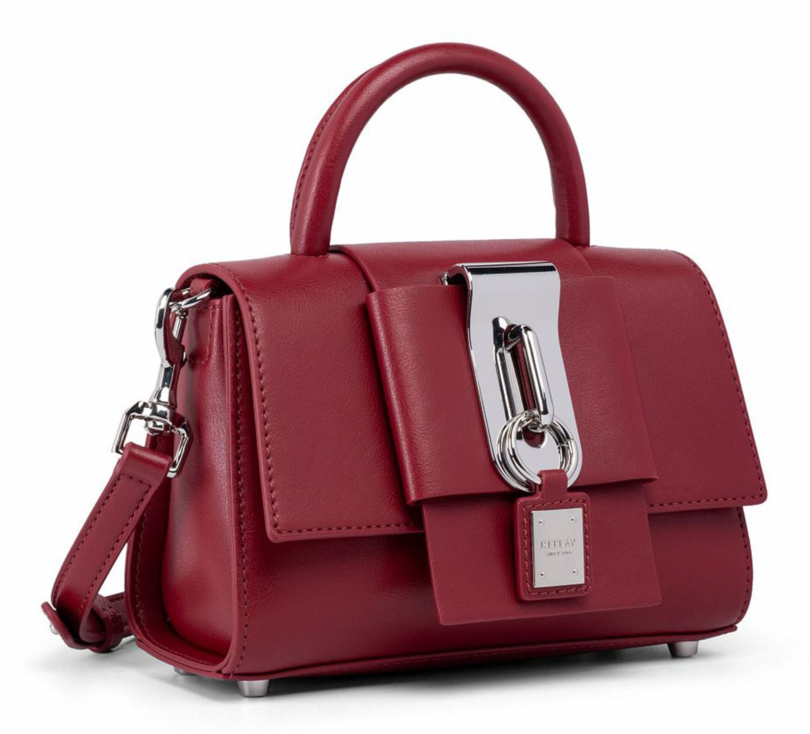 REPLAY Top Handle Bag Red REPLAY Top Handle Bag Red