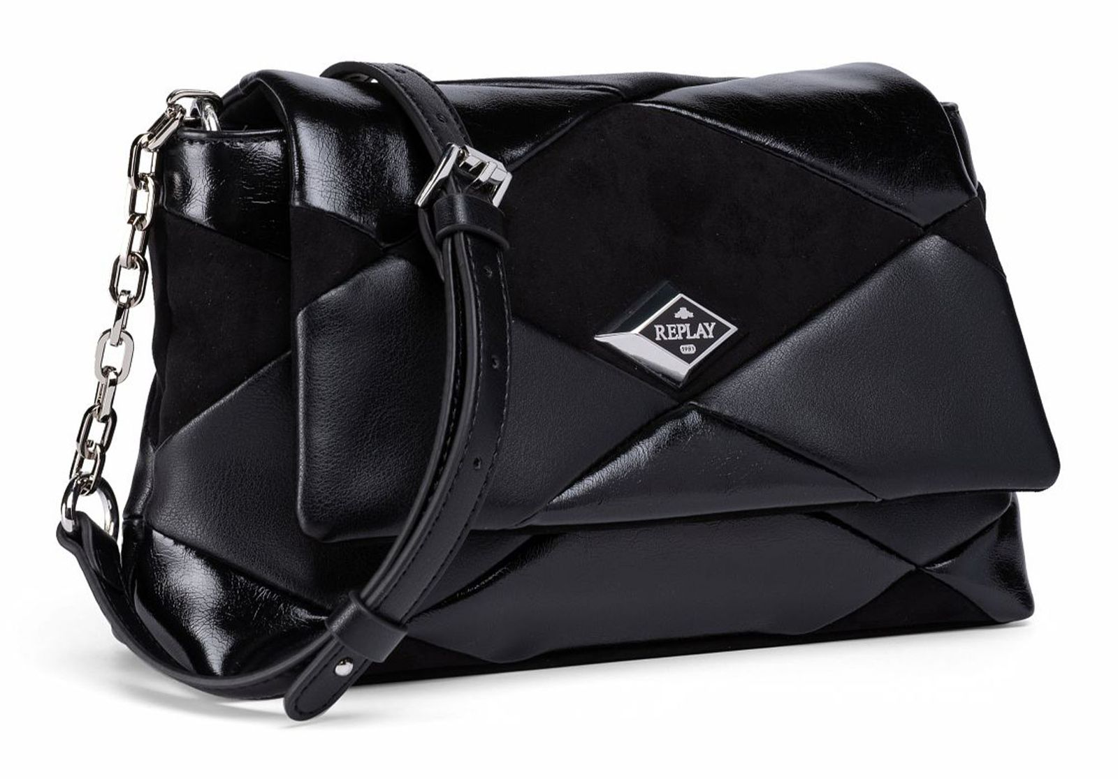 REPLAY Crossbody Bag Black REPLAY Crossbody Bag Black
