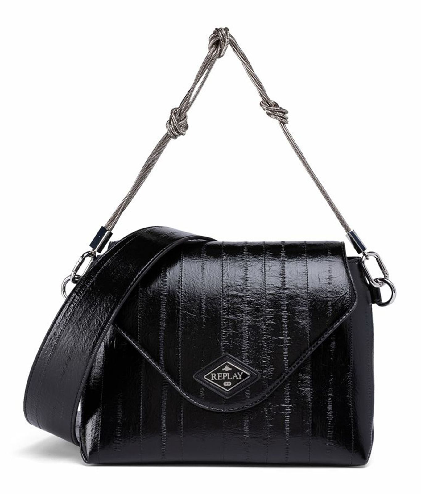 REPLAY Crossbody Bag Black REPLAY Crossbody Bag Black