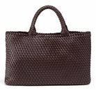 REPLAY Tote Bag Dark Brown REPLAY Tote Bag Dark Brown
