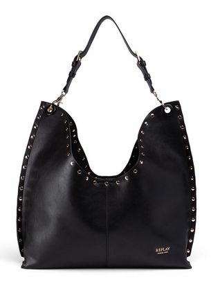REPLAY Tote Bag Black REPLAY Tote Bag Black