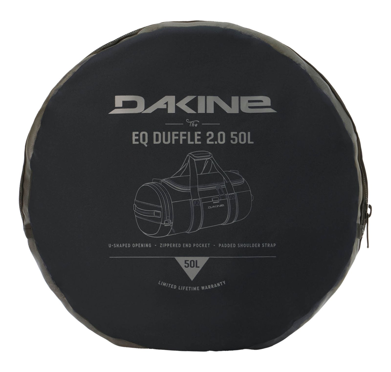 DAKINE EQ Duffle 2.0 50L Carbon Heather DAKINE EQ Duffle 2.0 50L Carbon Heather