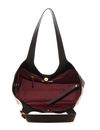 COCCINELLE C-Easy Handbag Vichy Suede Pat. / Smo. Le. Mul. Robin / Fango COCCINELLE C-Easy Handbag Vichy Suede Pat. / Smo. Le. Mul. Robin / Fango