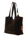 COCCINELLE C-Easy Handbag Vichy Suede Pat. / Smo. Le. Mul. Robin / Fango COCCINELLE C-Easy Handbag Vichy Suede Pat. / Smo. Le. Mul. Robin / Fango