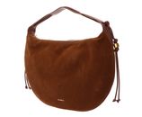 COCCINELLE Thess Handbag Suede Le. / Grained Le. Cognac / Cognac