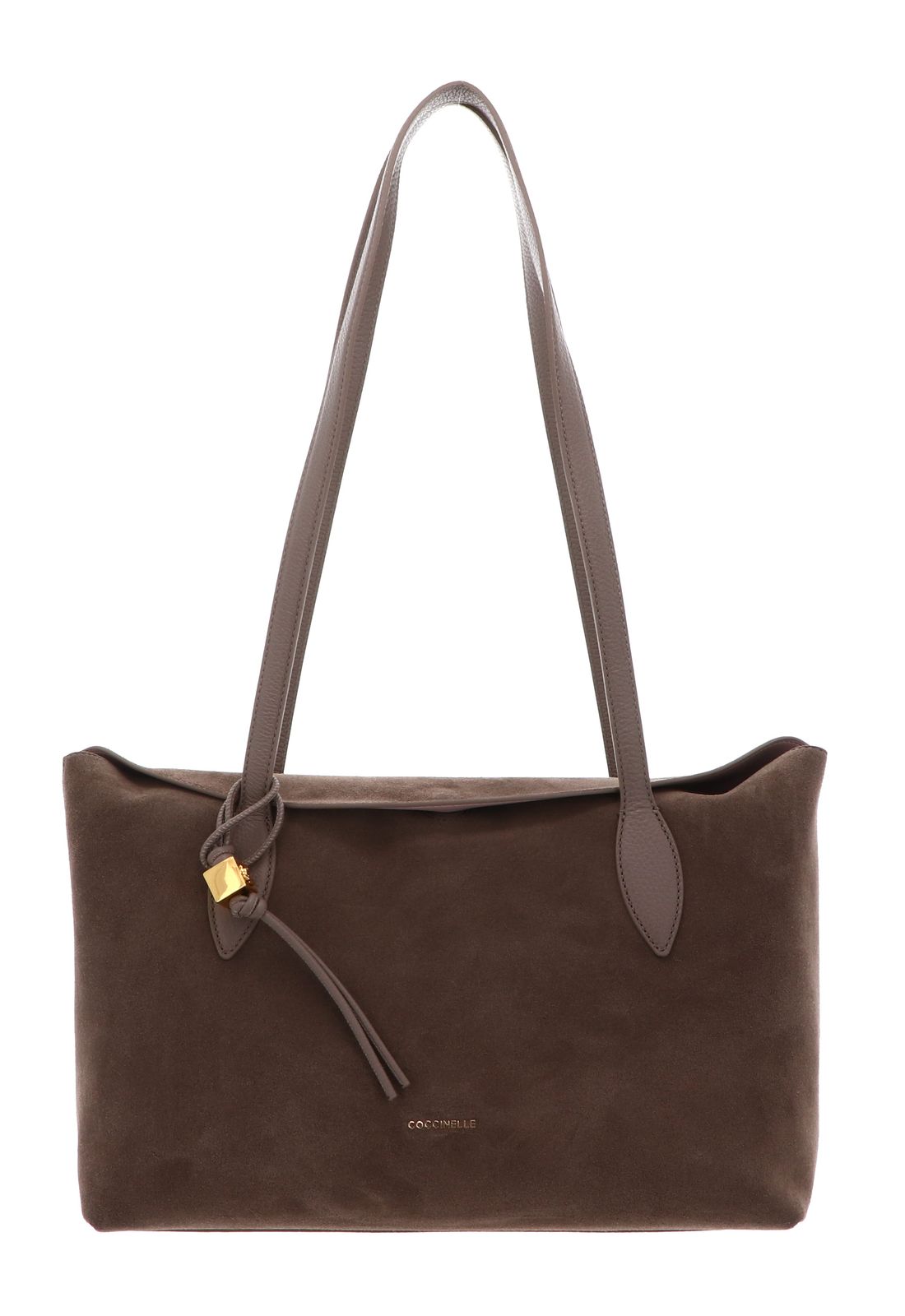 COCCINELLE Thess Handbag Suede Le. / Grained Le. Warm Ta / Warm Ta