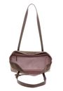 COCCINELLE Thess Handbag Suede Le. / Grained Le. Warm Ta / Warm Ta COCCINELLE Thess Handbag Suede Le. / Grained Le. Warm Ta / Warm Ta