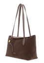 COCCINELLE Thess Handbag Suede Le. / Grained Le. Warm Ta / Warm Ta COCCINELLE Thess Handbag Suede Le. / Grained Le. Warm Ta / Warm Ta