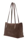 COCCINELLE Thess Handbag Suede Le. / Grained Le. Warm Ta / Warm Ta COCCINELLE Thess Handbag Suede Le. / Grained Le. Warm Ta / Warm Ta