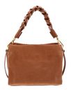 COCCINELLE Boheme Check Embroidery Handbag Suede Embr. / Gra. Le. Robin / Robin