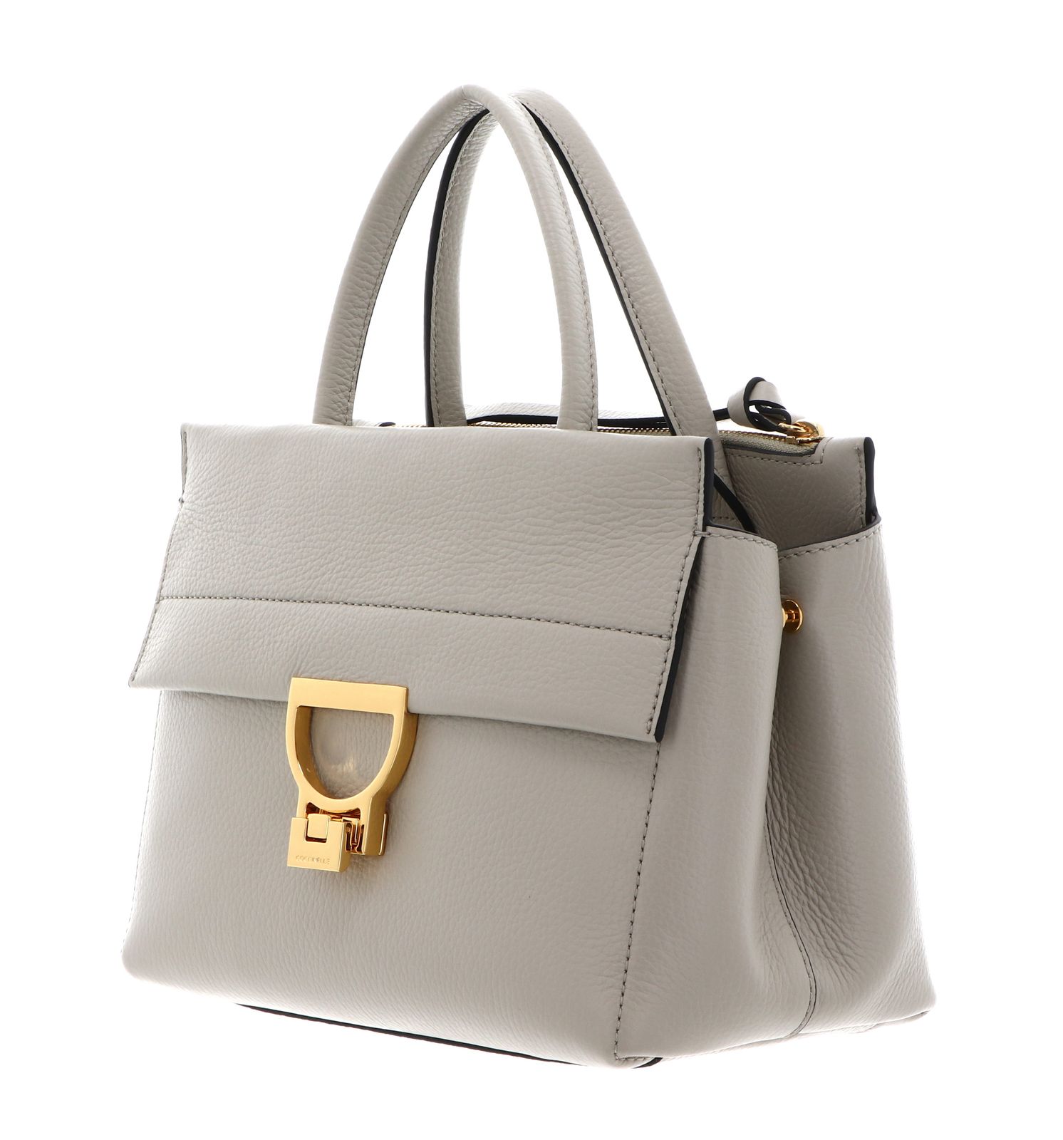 COCCINELLE Arlettis Handbag Grained Leather Eucalipto COCCINELLE Arlettis Handbag Grained Leather Eucalipto
