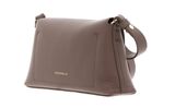 COCCINELLE Nikla Mini Bag Double Grainy Leather Warm Ta / Rosette COCCINELLE Nikla Mini Bag Double Grainy Leather Warm Ta / Rosette