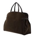 COCCINELLE Sabine Suede Bi Handbag Fango / Fango