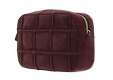 COCCINELLE Tebe Check Embroidery Crossbody Bag Berry / Berry