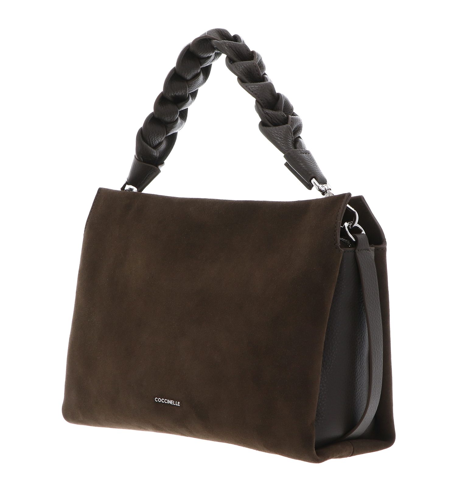 COCCINELLE Boheme Handbag Suede Fango / Fango COCCINELLE Boheme Handbag Suede Fango / Fango
