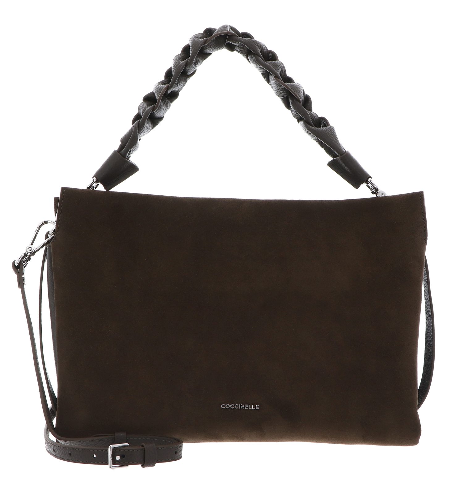 COCCINELLE Boheme Handbag Suede Fango / Fango