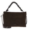 COCCINELLE Boheme Handbag Suede Fango / Fango COCCINELLE Boheme Handbag Suede Fango / Fango
