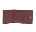 COCCINELLE Metallic Soft Wallet Grained Leather Winter Rose