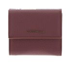 COCCINELLE Metallic Soft Wallet Grained Leather Winter Rose