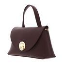 COCCINELLE Nikla Handbag Double Grainy Leather Berry / Wint. Rose COCCINELLE Nikla Handbag Double Grainy Leather Berry / Wint. Rose