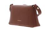 COCCINELLE Nikla Mini Bag Double Grainy Leather Cognac / Noir COCCINELLE Nikla Mini Bag Double Grainy Leather Cognac / Noir
