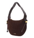 COCCINELLE Thess Handbag Suede Le. / Grained Le. Fango / Fango