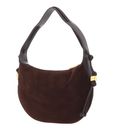 COCCINELLE Thess Handbag Suede Le. / Grained Le. Fango / Fango