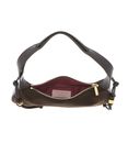COCCINELLE Thess Handbag Suede Le. / Grained Le. Brunette / Brunet COCCINELLE Thess Handbag Suede Le. / Grained Le. Brunette / Brunet