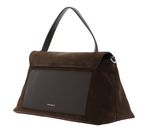 COCCINELLE Nikla Suede Bim Handbag Fango / Fango COCCINELLE Nikla Suede Bim Handbag Fango / Fango
