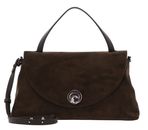 COCCINELLE Nikla Suede Bim Handbag Fango / Fango COCCINELLE Nikla Suede Bim Handbag Fango / Fango