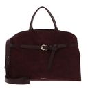 COCCINELLE Sabine Suede Bi Handbag Berry / Berry