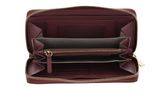 COCCINELLE Metallic Soft Wallet Grained Leather Winter Rose COCCINELLE Metallic Soft Wallet Grained Leather Winter Rose