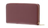 COCCINELLE Metallic Soft Wallet Grained Leather Winter Rose COCCINELLE Metallic Soft Wallet Grained Leather Winter Rose
