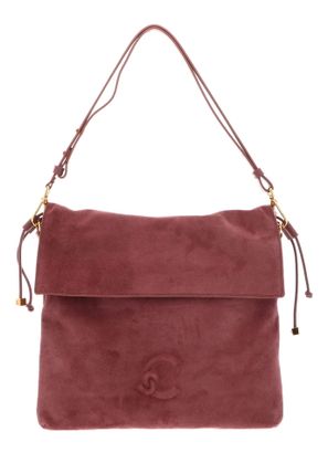 COCCINELLE Lidia Suede Le. / Smooth Le. Shoulderbag Wint. Rose / W. Ros