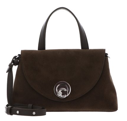 COCCINELLE Nikla Suede Bim Handbag Fango / Fango COCCINELLE Nikla Suede Bim Handbag Fango / Fango